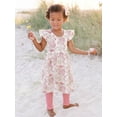 thumbnail image 3 of Monica + Andy Organic Cotton Short Sleeve Let's Dance Dress for Baby, Sizes 12-18 Months to 5T, 3 of 4