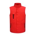 thumbnail image 5 of Women's Lightweight Stand Collar Padded Down Vest Full Zipper Pocket Jacket Vest Ideal For Running Hiking And Traveling, 5 of 5