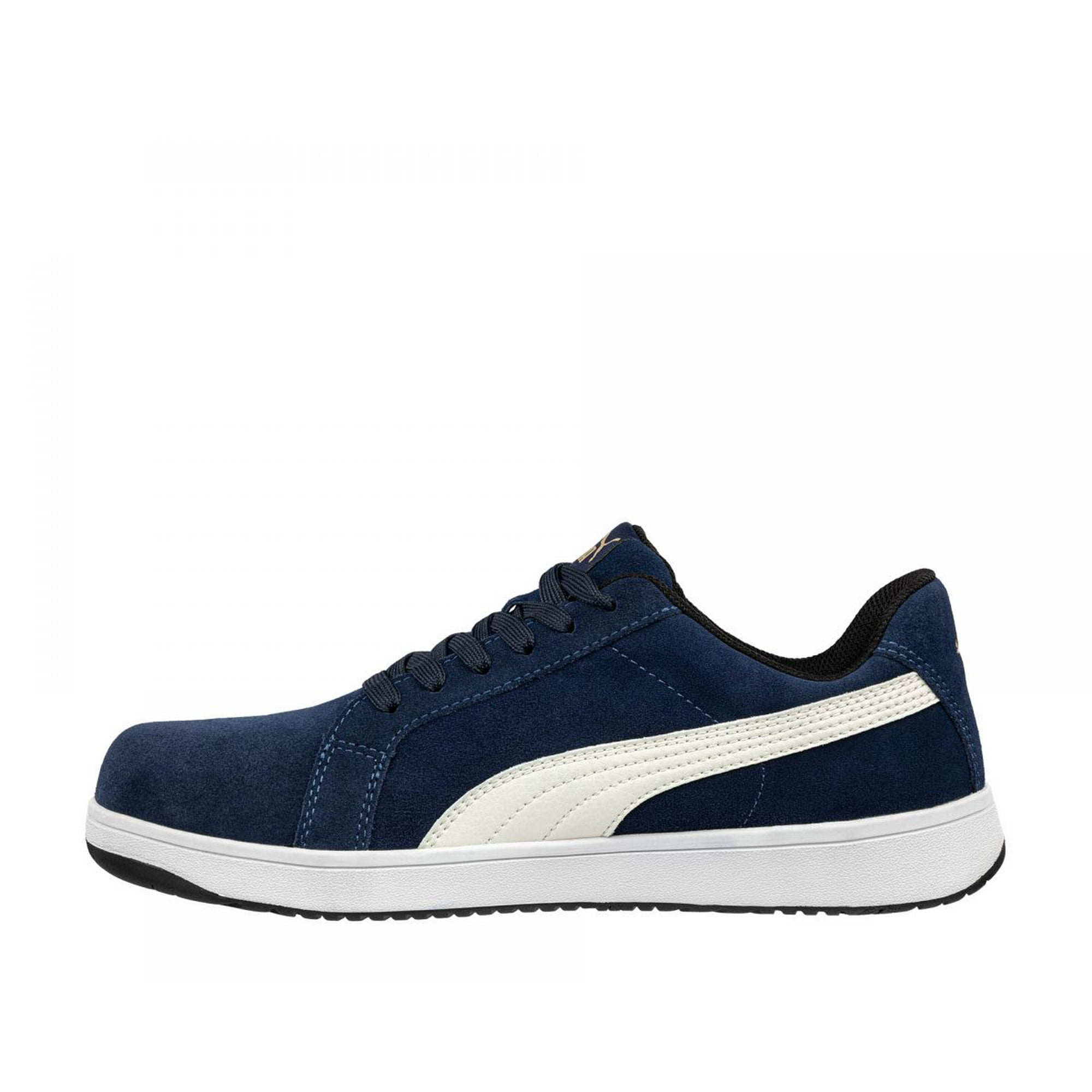 PUMA Safety Men's Iconic Low Composite Toe EH Work Shoes Navy