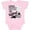 AD-Pink, variant on Little Sister and Biggest Baseball Fan Girls Baby Bodysuit