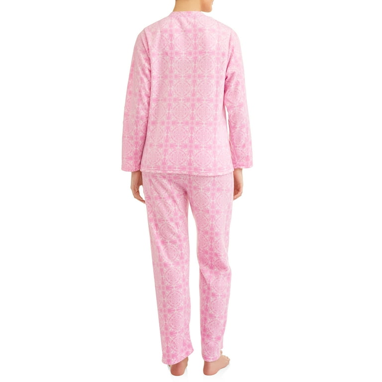 Mayfair microfleece pajama set sales
