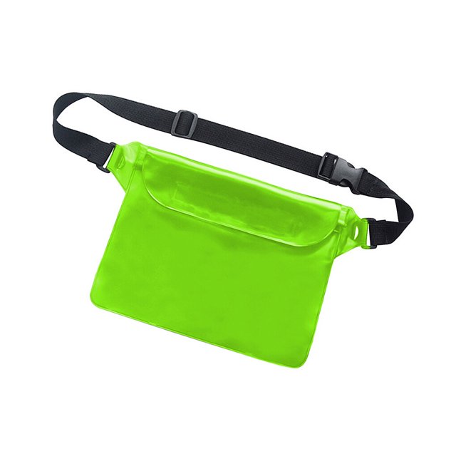Moyic Riñonera impermeable para teléfono, bolsa de natación, riñonera de hombro para buceo, riñonera, funda para teléfono, funda para playa, Teléfono y Comunicación Verde