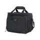 thumbnail image 1 of Bolsa de almuerzo con asa, bolsa de picnic aislada, bolsa de almacenamiento reutilizable con cremallera, para gimnasio, viajes, mochileros negro, 1 of 8