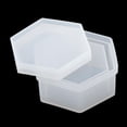 thumbnail image 3 of Abbracc Résine, Boîte en Résine de Silicone avec Couvercle, Boîte à Bijoux, Rangement Carré/hexagonal/rond, 3 of 9