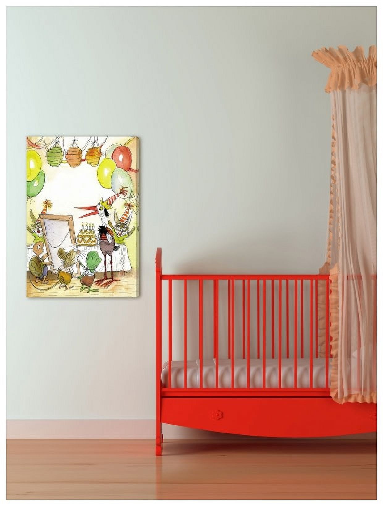 Marmont Hill "Birthday Party" by Curtis Painting Print on Canvas