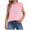Pink, variant on Summer Savings!YANHAIGONG Women's Striped Knit Sleeveless Tank Tops,2024 Summer Casual Round Neck Striped Sleeveless Shirts ,2024 Trendy Spring Clothes Striped Sleeveless Shirts