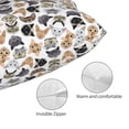 thumbnail image 3 of Pofeuu Cute Cats Print Polyester Microfiber Plush Pillowcases, Super Soft and Cozy Pillow Case Covers with Envelop Closure（Pillow core not included）-14"x20", 3 of 6