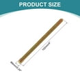 thumbnail image 2 of 12Pack Fully Threaded Rod, 1/4"x4" Zinc-Plated Carbon Steel with Nuts Washers, 2 of 7