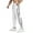 White, variant on Men’s Athletic Jogger Pants with Contrast Side Stripe and Adjustable Waistband for Training Running Casual Wear