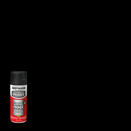 UPC 020066188801 product image for Black  Rust-Oleum Automotive Sandable Primer Spray-249418  12 oz | upcitemdb.com