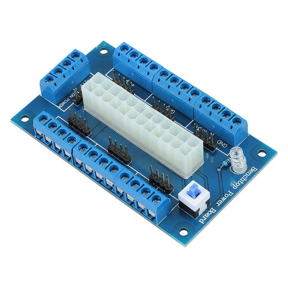 Adaptador de corriente de sobremesa, fuente de alimentación ATX de 24/20 pines Placa de alimentación de sobremesa Placa de alimentación de computadora ATX Los mejores materiales
