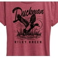 thumbnail image 3 of Riley Green - Duckman - Country Music - Women's Short Sleeve Graphic T-Shirt, 3 of 5