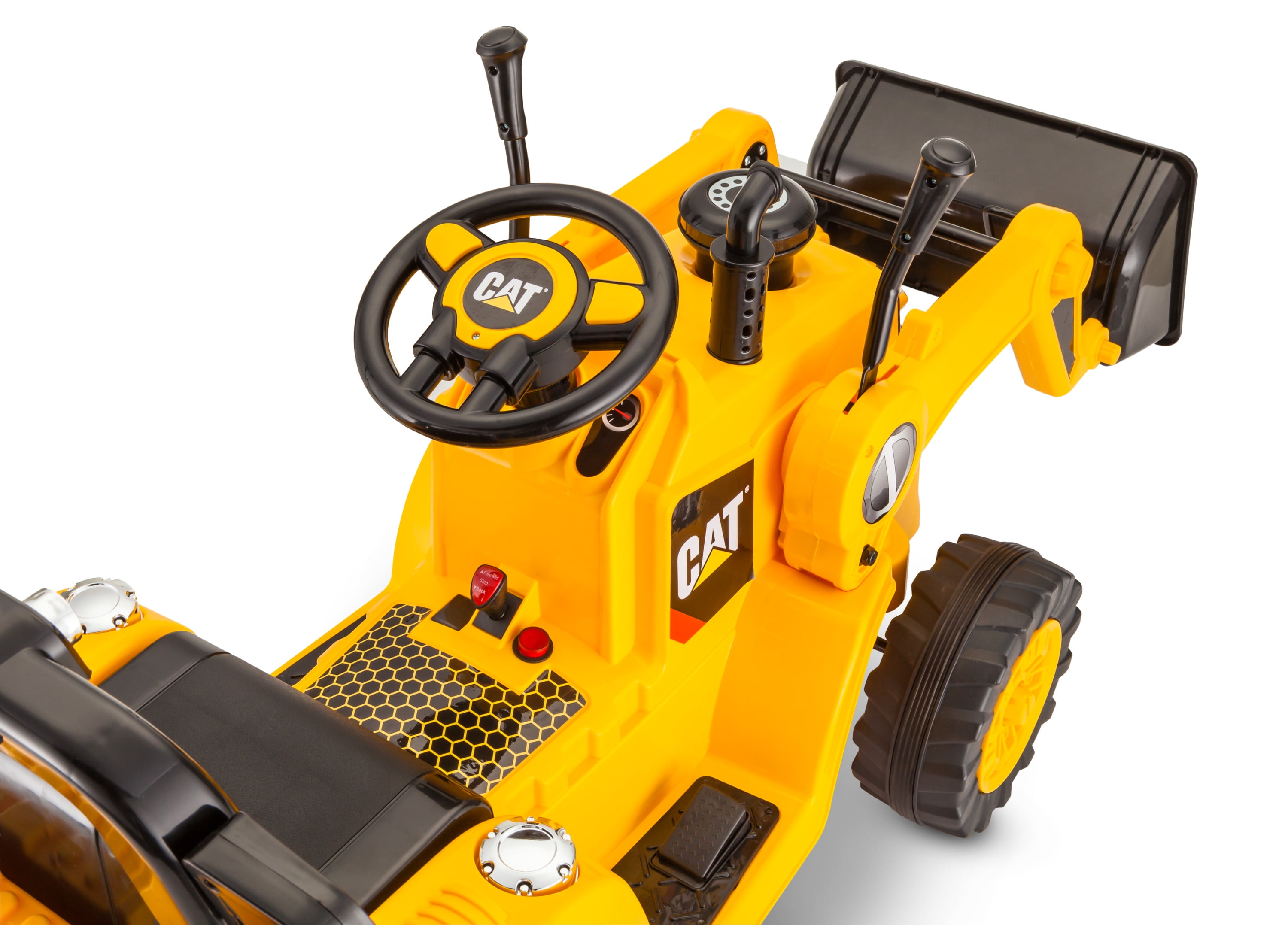 kids cat bulldozer