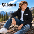 thumbnail image 5 of Bobcat Boys Zip Up Hoodie Soft Fleece Full Sherpa Hooded Sweatshirt, Sizes 8-18, 5 of 7
