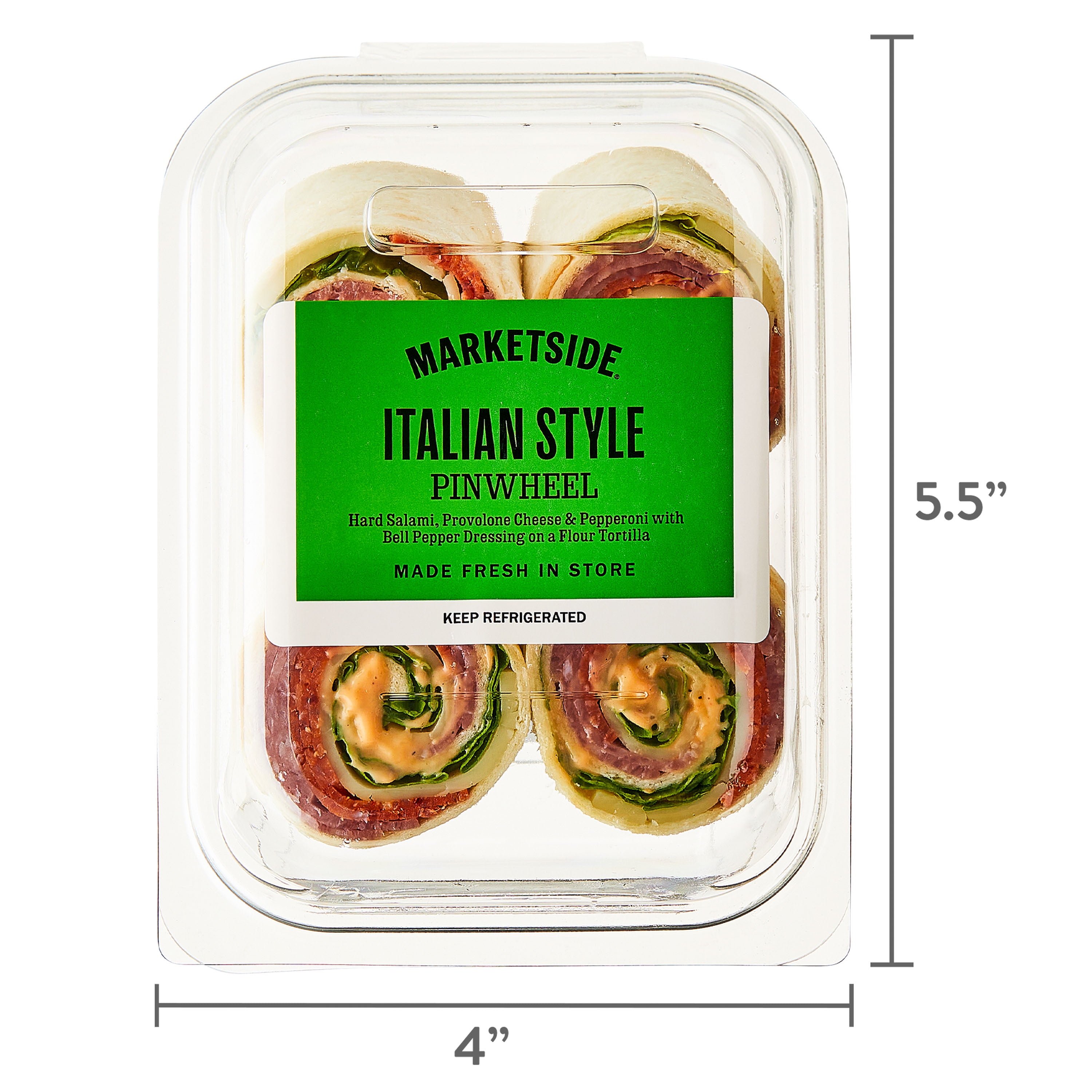 Marketside Italian Style Deli Pinwheel Sandwich, 1 Count