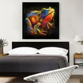 thumbnail image 2 of ARTCANVAS Bullfrog Frog Canvas Art Print - Size: 36" x 36" (1.50" Deep), 2 of 9
