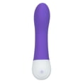 thumbnail image 2 of CalExotics Basic Essentials Rechargeable Silicone G G-Spot Vibrator, Purple, 2 of 5