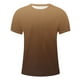 thumbnail image 3 of Camisetas de Cuello de la Tripulación de los Hombres de Verano Redondo Cuello Impreso Camiseta, Top Atlético de Secado Rápido Casual para los Hombres, 3 of 4