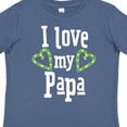 thumbnail image 4 of Inktastic I Love My Papa Hearts Boys or Girls Toddler T-Shirt, 4 of 5