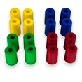 thumbnail image 3 of Piezas de repuesto para juego de mesa Trouble, 16 unidades, color rojo, verde, azul y amarillo, 3 of 9