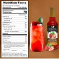 thumbnail image 3 of Syruvia Strawberry Pure Cane Syrup, 25.4 fl Oz With Pump, 3 of 6