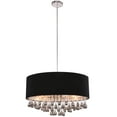 thumbnail image 2 of Elegant Furniture & Lighting 2105D24C-RC Metro Royal Cut Clear Chrome Pendant Lamp, 14.5 x 24 in., 2 of 3