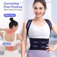 thumbnail image 2 of Corrector de postura Kepwaa para mujeres y hombres, soporte lumbar completo mejorado, enderezador de hombros ajustable para mejorar la postura de la espalda, alivio para dolor de espalda superior e in, 2 of 5