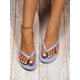 thumbnail image 4 of Letter Pattern Lightweight Flip Flops, 4 of 4