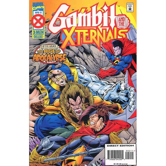 Gambit And the X-Ternals #2 VF ; Marvel Comic Book