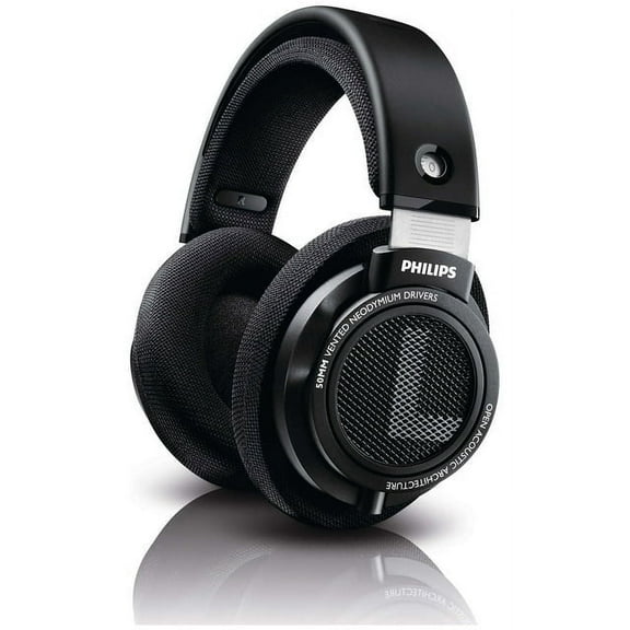 Philips Over-Ear Wired Headphones Stereo PC Headset Open Back Headphones with Cord HiFi Headphones - SHP9500