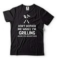thumbnail image 2 of Mens Funny shirt Beer Shirts Grilling Shirts Don't Bother Me While I'm Grilling Shirt Grilling Gifts (3X-Large Grey), 2 of 6