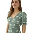 thumbnail image 5 of Dorothy Perkins Robe Midi à Manches Courtes Imprimée pour Femmes, 5 of 5