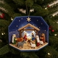 thumbnail image 4 of Dserhfy DIY Nativity Scene Ornament Kit with LED Lights Beginner Friendly Christmas Decoration Easy to Hang Holiday Ornament for Tree And Home, 4 of 8