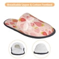 thumbnail image 3 of Sigee Strawberry for Cozy Furry Slippers Super Soft Indoor and Outdoor Use, Non-Slip Sole Slip On House Slippers-Large, 3 of 8