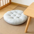 thumbnail image 4 of Chair Seat Cushion 15.75In Soft Household Sofa Cushion Pressure Relief Hip Support Reduce Strain Long Sitting Non Slip Portable for Dining Chair Bedroom Sofa Home Office Study Car Seat Daily Use, 4 of 6