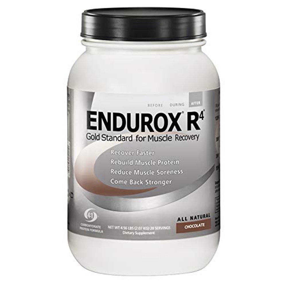 PacificHealth Endurox R4, All Natural Post Workout Recovery Drink Mix with Protein, Carbs
