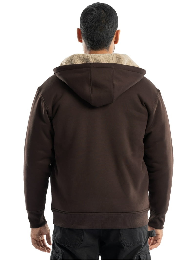 Wrangler ペイントスプラッター ZIP ジャケット XXL Wrangler Workwear Men's Durable Quilted Zip-up Fleece Hooded