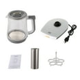 thumbnail image 3 of DUYIWAA 1.8L/0.48gal Electric Tea Kettle Tabletop Glass Water Boiler Tea Maker Pot with Tea Strainer & Egg Holder, 3 of 24