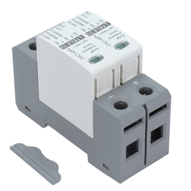 Riwesomey Protector contra sobretensiones fotovoltaica, protectores contra roturas, protectores de electricidad para el hogar, reemplazo de módulo de Herramientas eléctricas 3P40KA 1000vdc Riwesomey TO010244-12