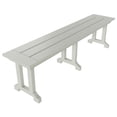 thumbnail image 2 of Charleston Outdoor Patio Adirondack Dining Trestle Bench, 2 of 5