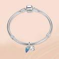 thumbnail image 5 of 925 Sterling Silver Charm for Bracelets Glow-in-the-Dark Hermit Crab Dangle Charms Women Bracelet Charm, 5 of 7
