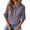 Purple, variant on CAIXIA Womens Long Sleeve Henley Shirts Dressy Casual Button Up Tops Soft Ribbed Knit Tunic Basic Top, Loose Fit Crew Neck Tee Shirt, Drop Shoulder Blouses Fall Fashion Work Office Outfits