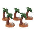 thumbnail image 4 of 5x Mini Decoración De Palma De Coco Micro Landscape Garden Dollhouse Bonsai Pot Craft Soledad Casa de muñecas en miniatura Bonsai Craft, 4 of 8