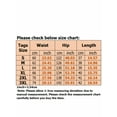 thumbnail image 2 of Women Casual Beach Shorts with Pockets Ladies Drawstring Waist Beach Short Pants Summer Linen Shorts Plus Size, 2 of 2