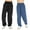 Black+ Blue, variant on GYRATEDREAM 2 Pack Boys Sweatpants Athletic Workout Kids Clothes Boys Joggers with Pocket 5-12 Years