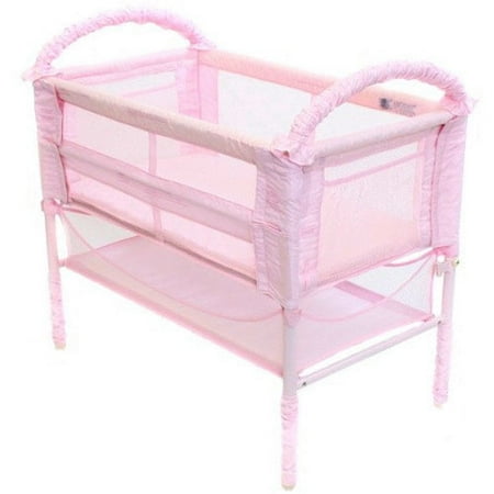 CO-SLEEPER Brand Clearvue Bassinet, Pink