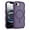 Darkpurple, variant on for iPhone 16e Case Compatible with MagSafe, Wave Texture Frame Ultra Slim Back Cover, TPU+PC Hybrid Anti-Scratch Shockproof Protective Case, Lightweight & Anti-Fingerprint, Black