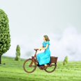 thumbnail image 4 of 2 Figuras Realistas de Ciclistas a Escala 1/87, Personas Diminutas para Decoración de Diseño de Diorama, 4 of 9