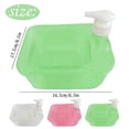 thumbnail image 3 of Liulin Dish Soap Dispenser, 2-in-1 Kitchen Soap Dispenser with Sponge Holder, Space Saving Dishwashing Soap Dispenser for Kitchen Sink Countertop Bathroom Counter Organizer and Storage, Green, 3 of 9