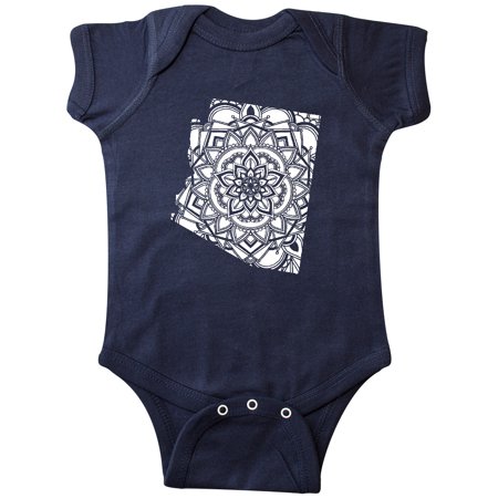 

Inktastic Arizona Silhouette Mandala Gift Baby Boy or Baby Girl Bodysuit
